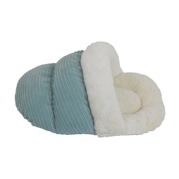 Arlee Pet Products Sly Slipper Cat Bed Mineral Blue 22 Inch - Picture 1 of 10